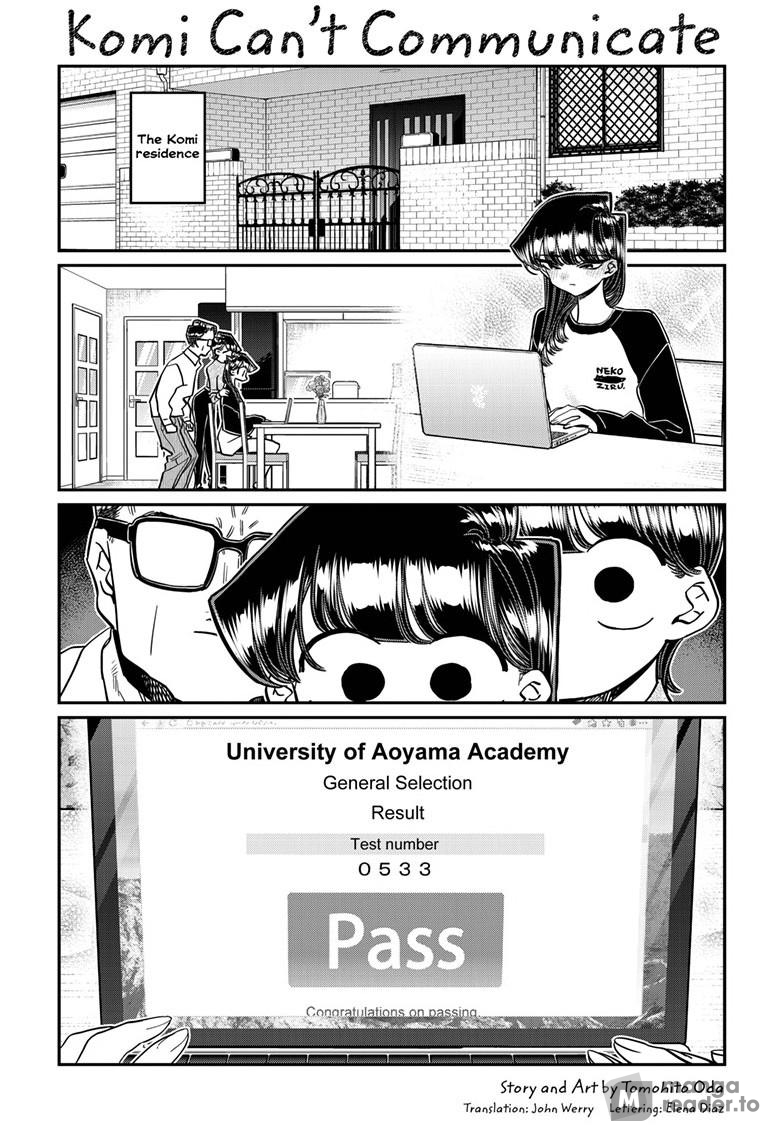 Komi Can’t Communicate, Chapter 446 image 01